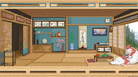 Pin By Icycherry On Art Inspo Pixel Art Games Japanese Room Pixel Art Tutorial