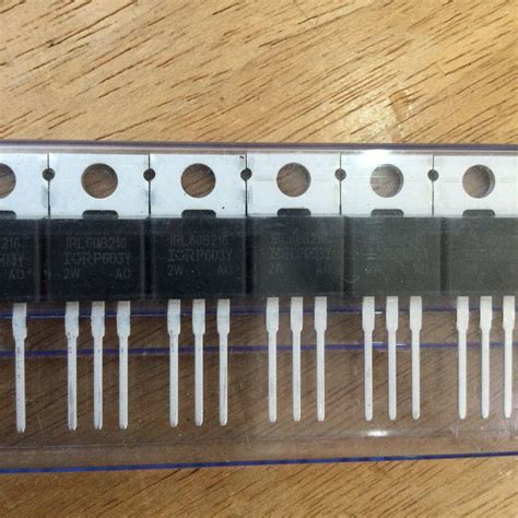 パワーMOSFET IRL60B216 3個セット 大電流 TO 220 超低ON抵抗 1 5mΩ ドレイン電流195A