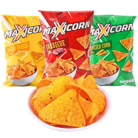 Jual Maxicorn Snack Rasa Barbeque Roasted Corn Nacho Cheese Gram