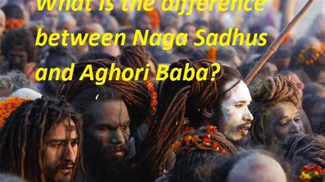 Aghori Sadhus In India