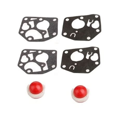 6Pcs Set Carburetor Diaphragm Gaskets With Primer Bulb 795083 495770