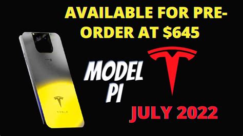 Elon Musk Unveils New Tesla Model Pi Phone 20 Available For Pre Order