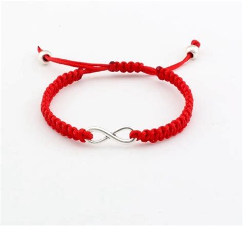 Pulseras Hilo Rojo Infinito Ojo Turco Parejas Amor En