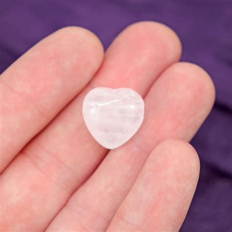 Clear Quartz Heart Pendant Metaphysical Jewelry Making