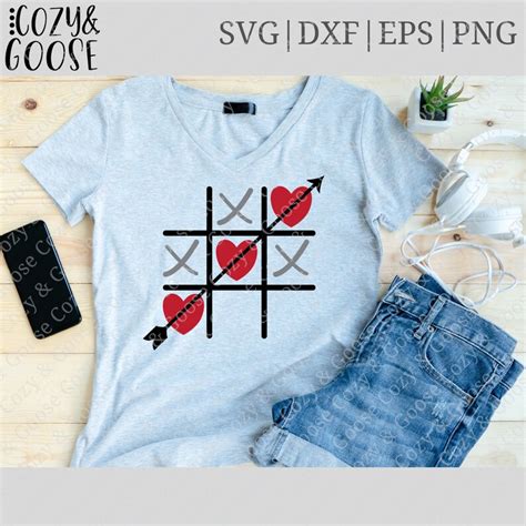 Tic Tac Toe Svg Xoxo S Svg Valentine S Day Svg Red Hearts Png Cute Valentine S Day Shirt Png Be