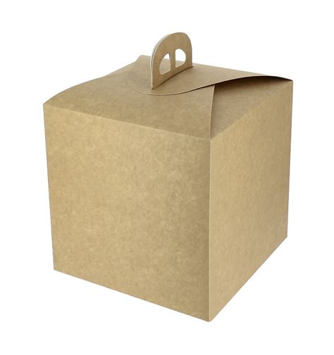 Caja Panettone De Cart N Kraft G X X Cm Uds