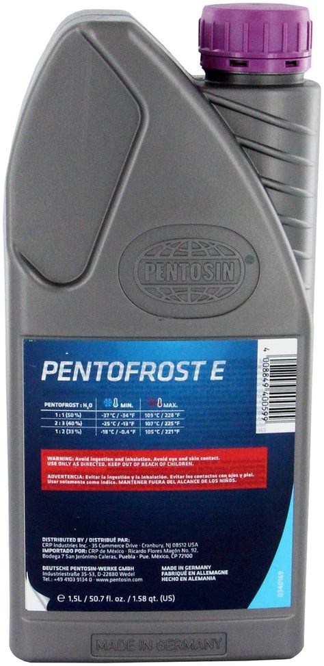 Pentosin Pentofrost Antifreeze Guide PDF Car Manufacturers, 59% OFF