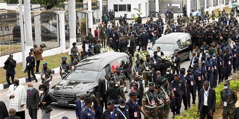 President Cyril Ramaphosa Attends State Funeral Service Of Flickr