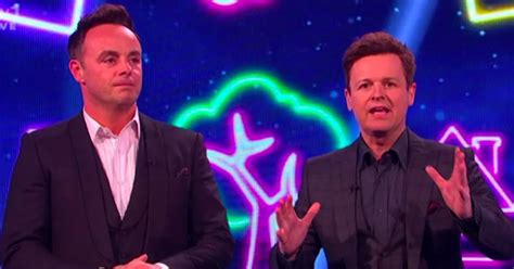 Itv Saturday Night Takeaway Viewers Forced To Mute Their Tvs As Ant And