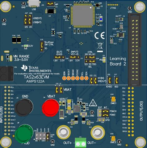 TAS2X63EVMアンプ評価モジュールEVM TI Mouser