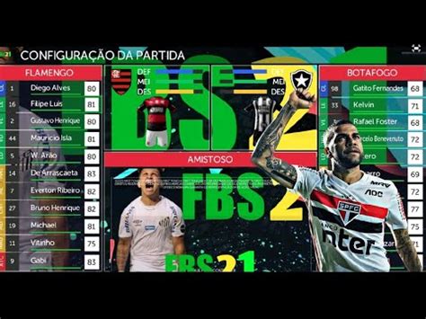 Saiu Novo Fts Modificado FBS 21 Sul Americano Novas Faces