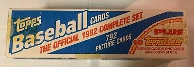 Topps Baseball Complete Factory Set Sealed Box W Gold Cards