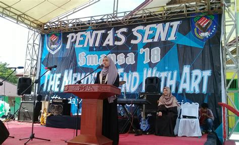 Pentas Seni Turut Meriahkan Perpisahan Siswa I Sman I Langsa