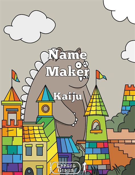 [PDF] Name Maker - Kaiju - Ennead Games