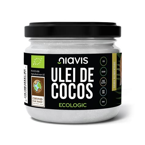 Ulei De Cocos Extravirgin Ecologic 200g Niavis Dr Max Farmacie