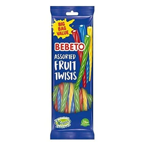 Twisted Fruit Pencils 160g Retro Sweets Pick And Mix Sweets