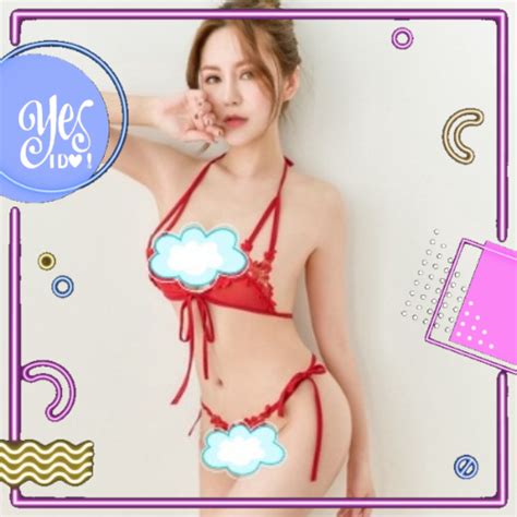 Jual Yesido Set Lingerie Seksi Bra G String Sexy Pakain Dalam Bordir