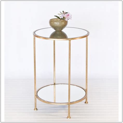 Small Round Glass Bedside Table - Lamps : Home Decorating Ideas #dlkarZ7q7V