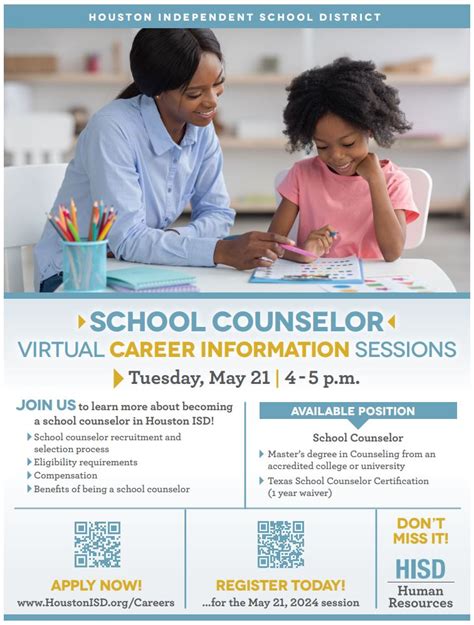 HISD's Counseling Department to hold virtual Career Information Session ...