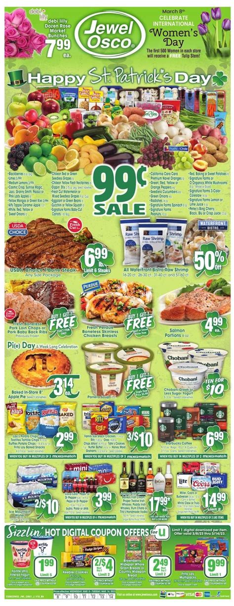 Jewel Osco Weekly Ad St Patrick S Day Mar Weeklyads