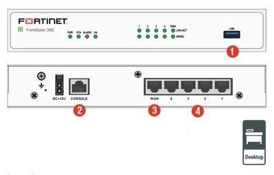 Покупайте Fortinet FG 30E Межсетевой экран 5xGE 1xUSB с WEB