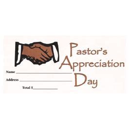 Pastor S Appreciation Day Envelopes Box Of 100