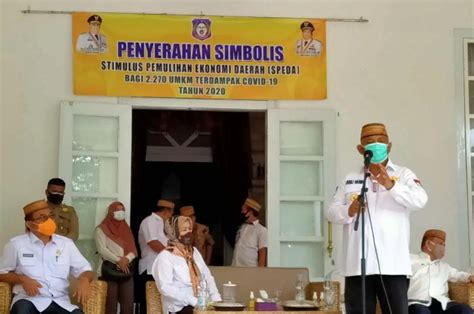 Pemprov Gorontalo Salurkan Bantuan Bagi Pelaku Umkm