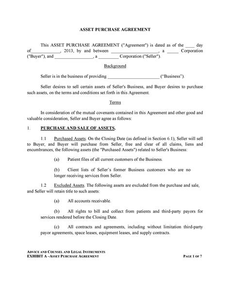 Promise To Sell Agreement Template