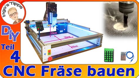 CNC Fräse einfach selber bauen Fräsbereich 50 x 50 x 15cm kann jeder