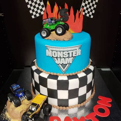 Monster Jam Cake Custom Cakes Monster Jam Cake Cake