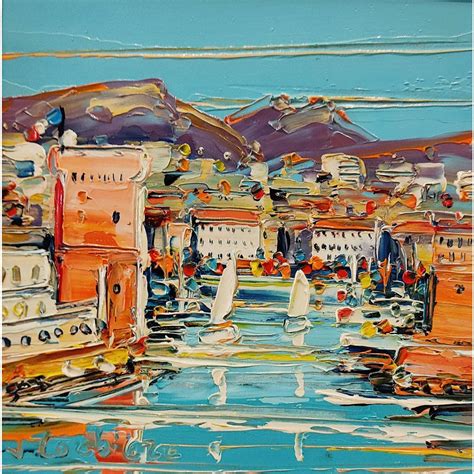 Peinture Escale Marseille Par Corbi Re Liisa Carr D Artistes