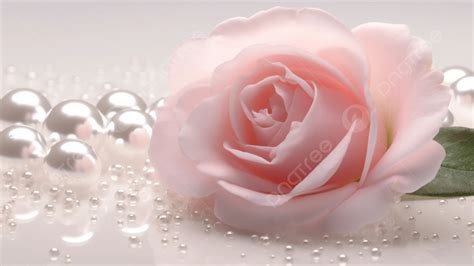 Brazilian Valentine Rose Pearl White Simple Background Brazil