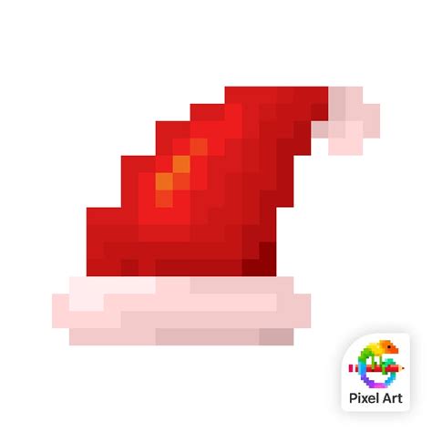 Santa Hat Pixel by PixelDonutofCanada91 on DeviantArt