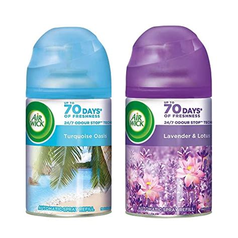 Airwick Freshmatic Lavender Lotus And Turquoise Oasis Air Freshener