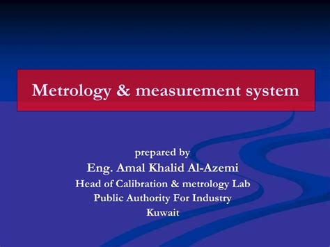 Ppt Metrology Measurement System Powerpoint Presentation Free