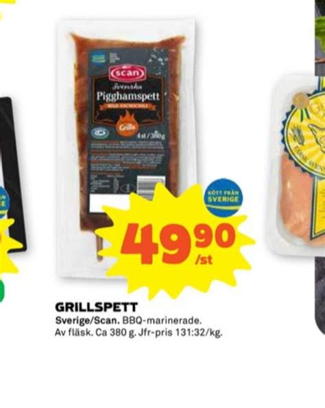 Scan Grillspett Stora Coop April 2022