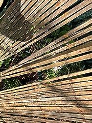 Abaseen Natural Bamboo Garden Fence Covering Outdoor Privacy Slat