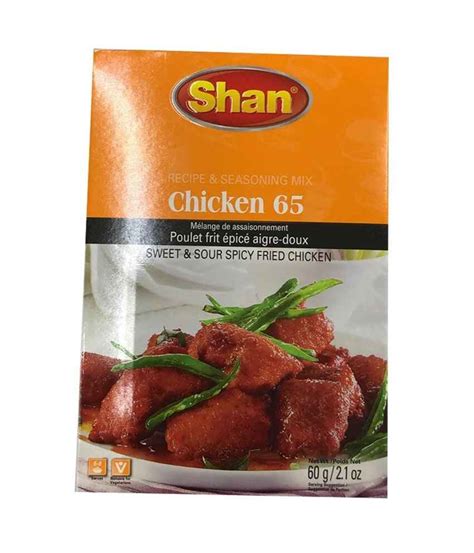 Buy Chicken 65 Shan 60 Gm Indiaco Quicklly