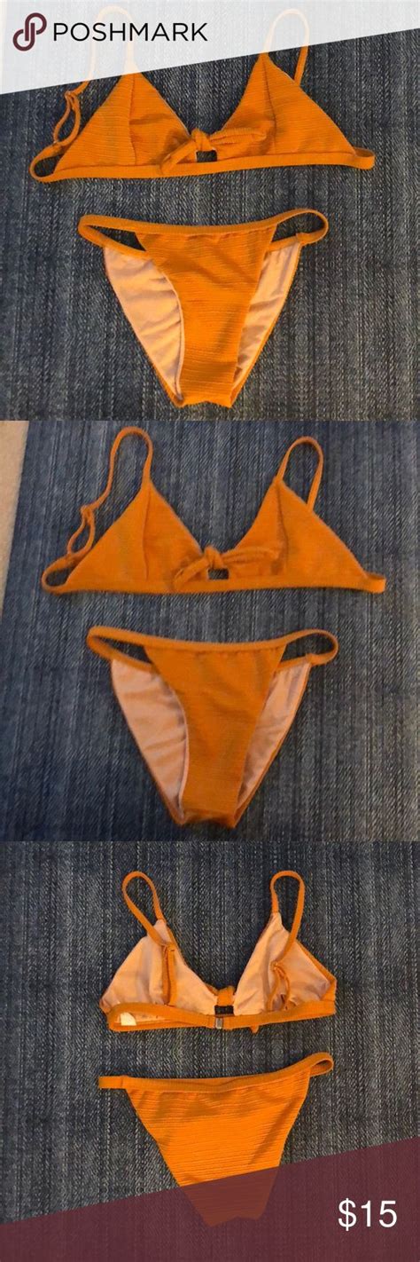 Yellow Bikini From Zaful Cute Bikini From Zaful Never Worn Bottoms