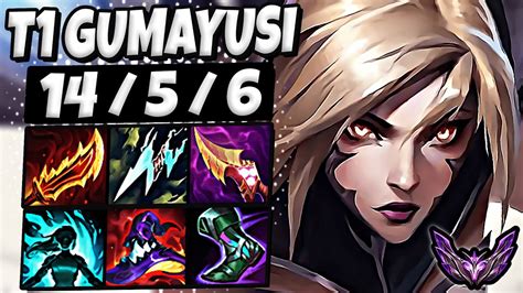 T Gumayusi Kaisa Vs Xayah Adc Lol Korea Master Patch Youtube