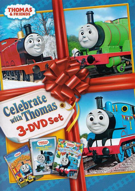 Thomas And Friends Celebrate With Thomas 3 Dvd Set Boxset On Dvd Movie