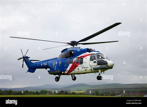 Flying Bristow Helicopter Eurocopter Ec Aircraft Aberdeenshire