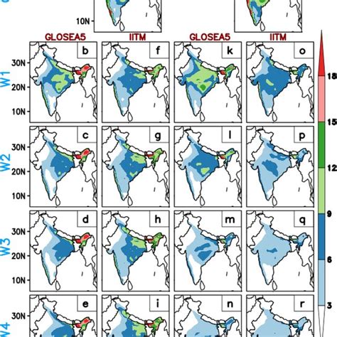 Juneseptember Jjas Intraseasonal Variance Of Rainfall In Mm Day