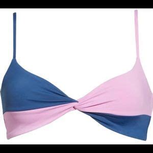 L Space Swim Nwot Lspace Ringo Twist Colorblock Bikini Top Poshmark