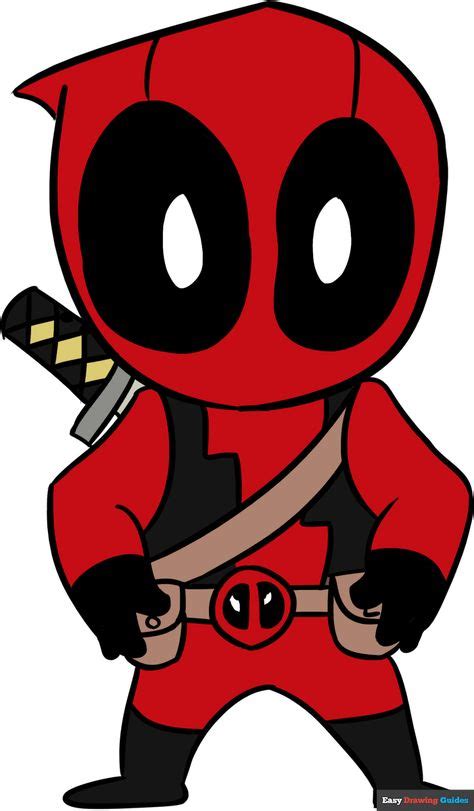 Deadpool Drawing Easy