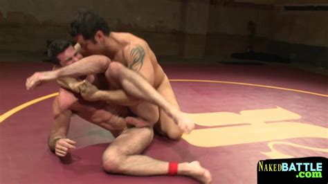 NAKED KOMBAT Wrestling Hunks Pin Each Other On The Floor Porn Videos
