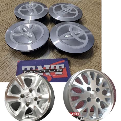 Jual Dop Roda Dop Velg 6 5cm Kijang LGX Kijang Krista 2003 2004 SET