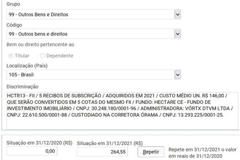 Como declarar fundos imobiliários no Imposto de Renda 2024