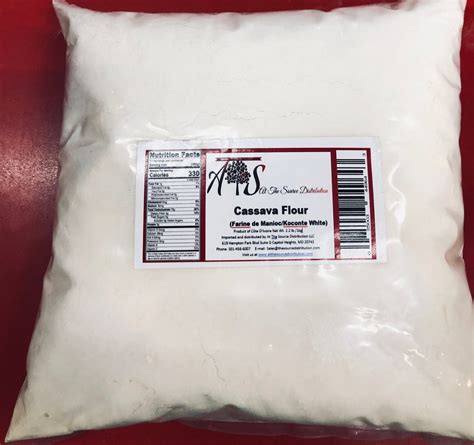 Cassava Flour 2lbs | AT THE SOURCE DISTRIBUTION