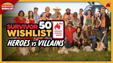 Survivor 50 Wish List Ep 20 Heroes Vs Villains With Stephen Fishbach